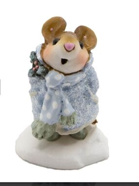 Wee Folk " The Caroler" Vintage Collectible Miniature M-173a